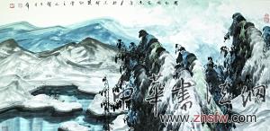 塞外风光之二 （国画） 于志学