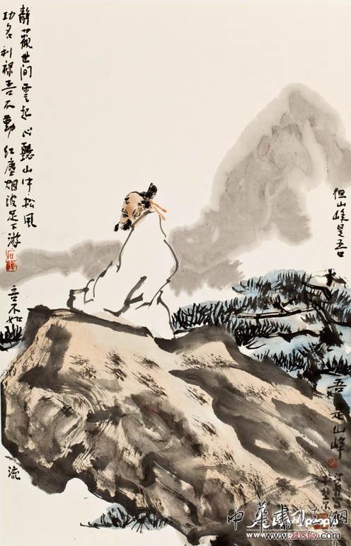 著名画家江舟文人画作品展赏析（图）【8】