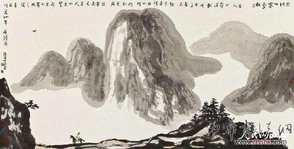 著名画家江舟文人画作品展赏析（图）【3】