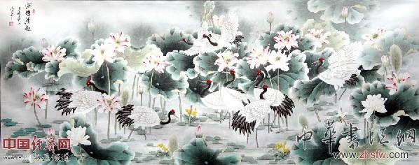 国画大师梁永和国画作品