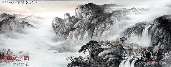 国画大师梁永和国画作品