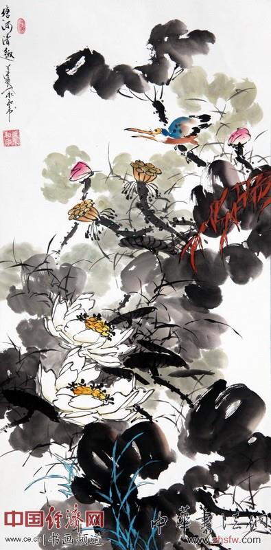 国画大师梁永和国画作品
