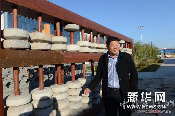 （新华网）（1）河北一农民收藏农用石具2000多套