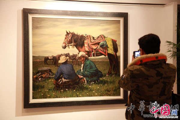 西藏文化题材系列展“云中藏歌 ”在北京举办
