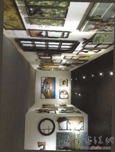 7·25艺术大火中损毁作品被展出。艺术家邱志杰供图