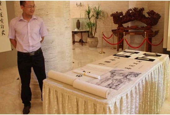 两岸同春——刘艺书法特展在北京举办（附图）