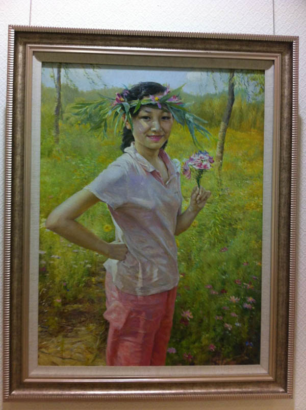 8壹油画展在长安美术馆开幕
