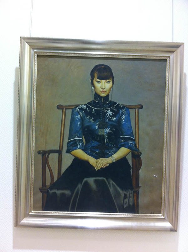 8壹油画展在长安美术馆开幕