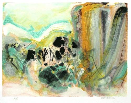 著名画家朱德群逝世 留世油画作品赏析【4】