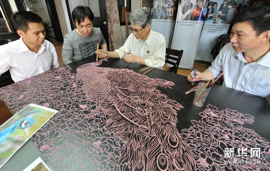 （文化）（5）厦门蔡氏漆线雕：通过创新求发展