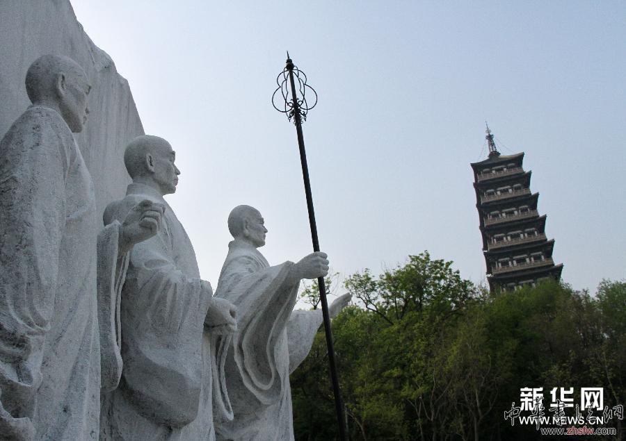 #（文化）（2）大型群雕《鉴真东渡》扬州落成
