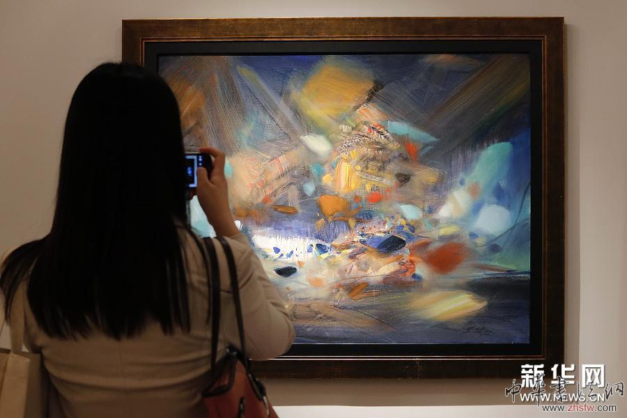 （晚报）（2）佳士得2014上海春拍预展及京沪艺术巡展在京举行