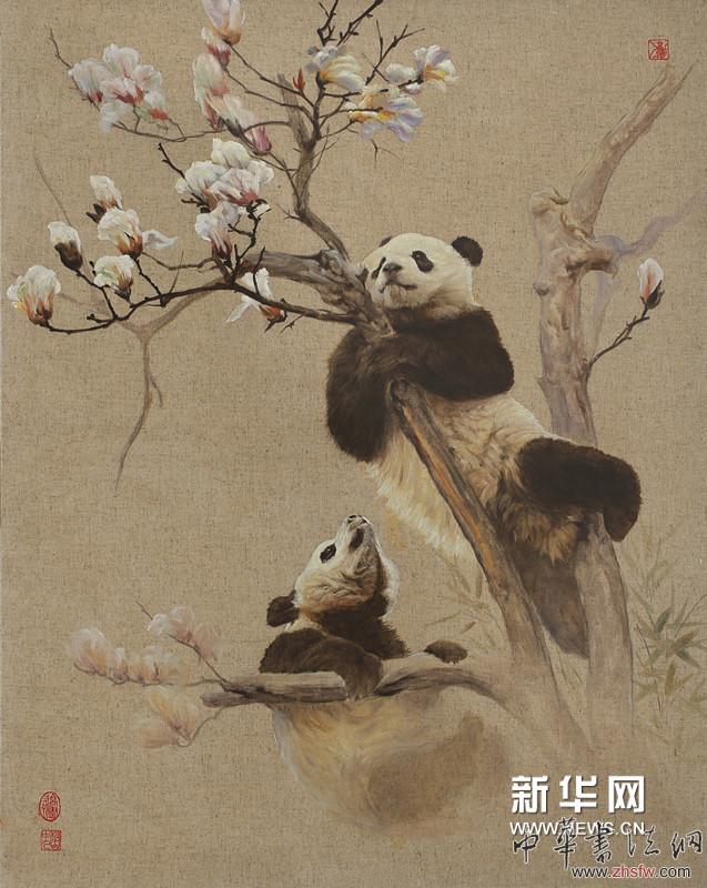 熊猫系列 65x82