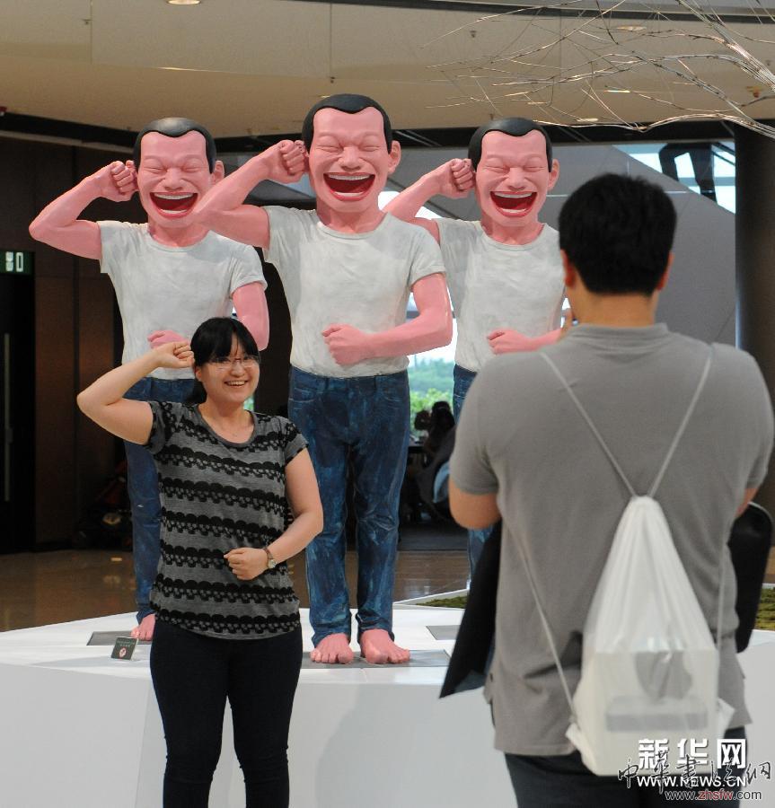 （晚报）（4）“迎海-自然交响曲”艺术作品展在港开幕