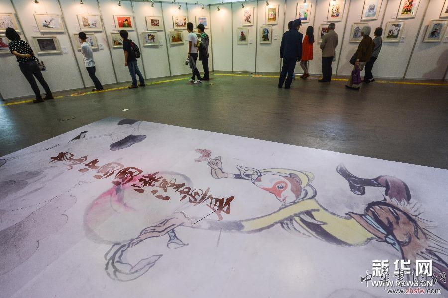 （文化）（1）首届中国国际漫画展在杭州举行