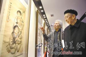 徐悲鸿艺术节开幕 展出徐门三代人作品200幅