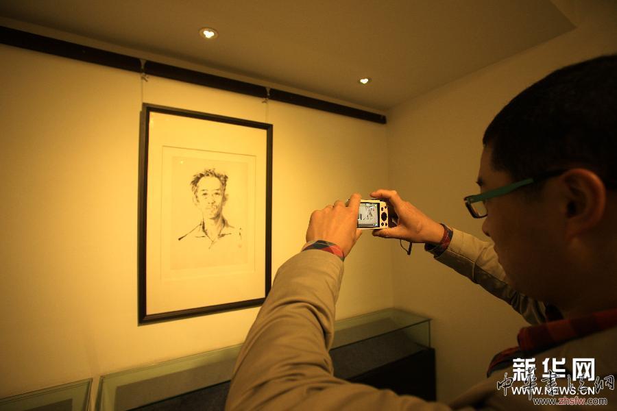 （XHDW）（2）“水墨魂·视典”书画展在西安开幕