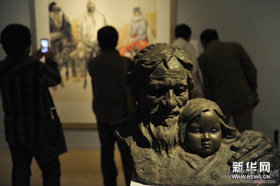 （文化）（1）中国意象——当代中国水墨与雕塑艺术展在京开幕