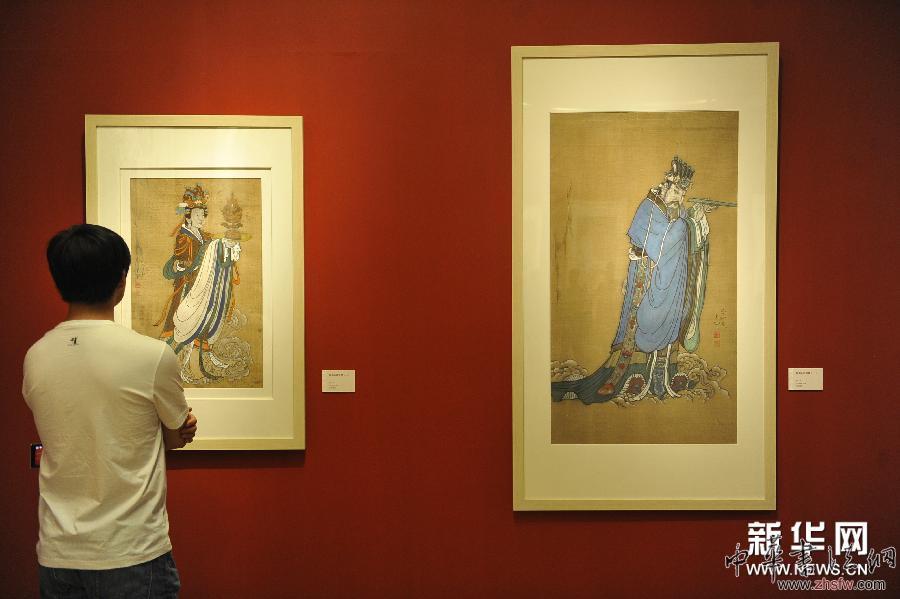 （晚报）（4）“杜蘅情怀——朱军绘画作品展”在京开幕