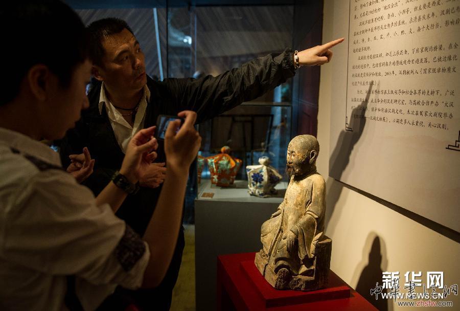 （文化）（2）“汉剧文物展”亮相国家大剧院