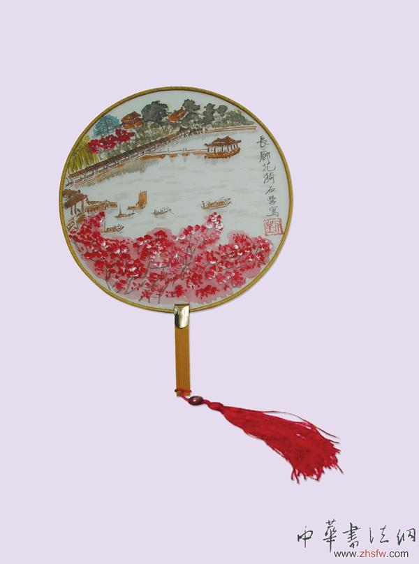 刘石营百幅扇面画展在故城画院举行 组图