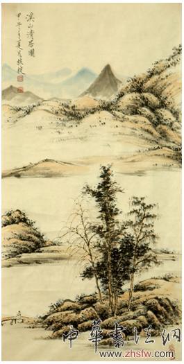 张桂枝国画山水的“北势南韵”