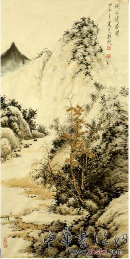 张桂枝国画山水的“北势南韵”