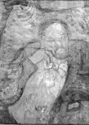 毕加索《蓝色房间》被发现画中画：暗藏男子肖像
