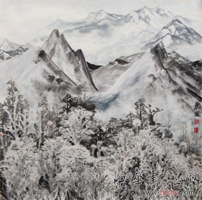 范东风——“盛世中国”书画界最具贡献人物献礼建国65周年