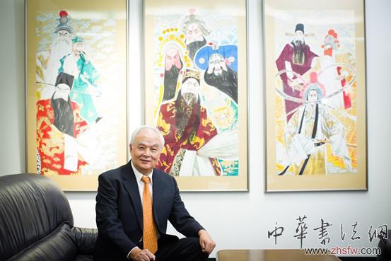 传统文化复兴：李文培以水墨抒京剧魂
