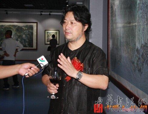胸有丘壑—计建清山水画展榆林开幕