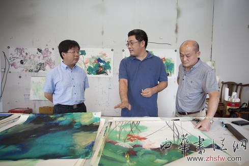 中国宣纸集团助推现代彩墨发展