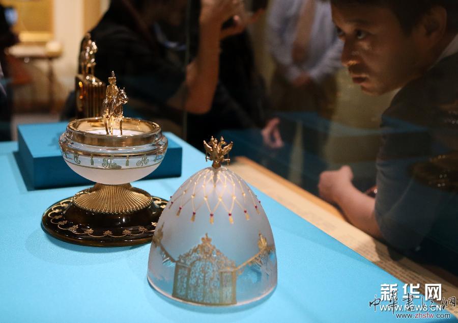 （晚报）（4）“皇村瑰宝：俄罗斯宫廷文物展”在港揭幕