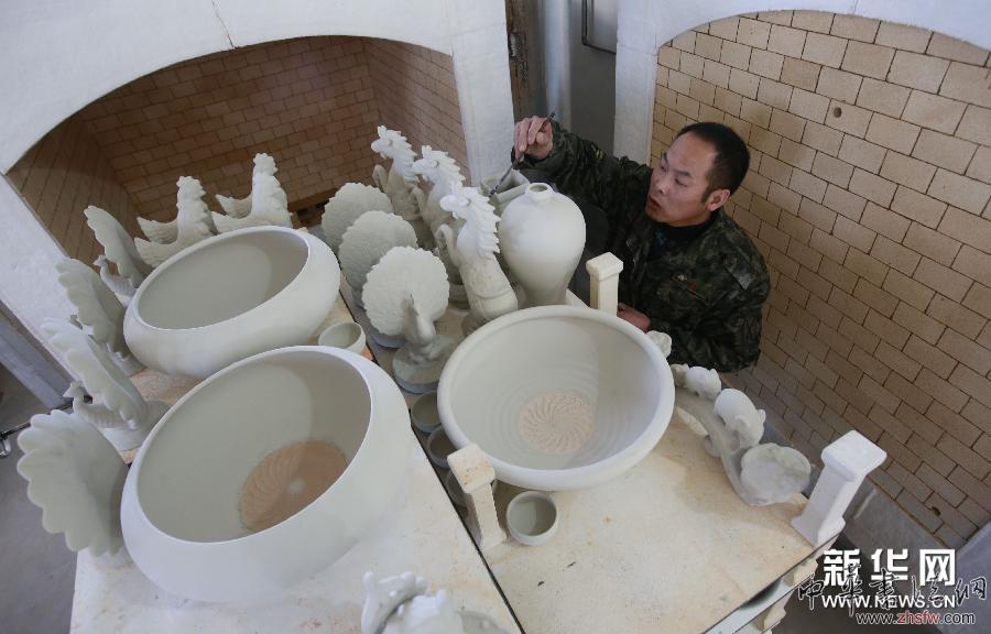（经济）（4）“汝瓷之乡”河南宝丰汝瓷产业发展迅速
