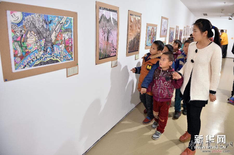 （文化）（1）第五届海峡两岸少儿美术大展在京开展