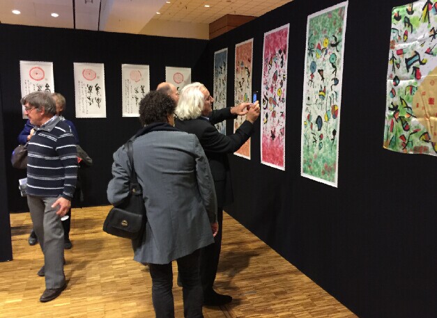 “马子恺古篆艺术展”在巴黎卢浮宫成功举办
