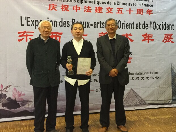“马子恺古篆艺术展”在巴黎卢浮宫成功举办