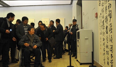 “束手有策——张锡庚书法展”在中国美术馆开幕