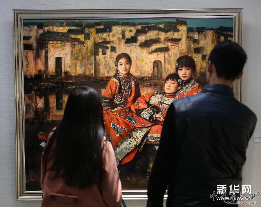 （晚报）（2）邸立丰“追梦人”东方写实画展亮相大连
