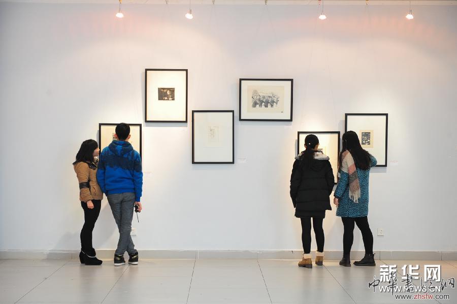 （晚报）98幅百年世界著名版画在呼和浩特展出 