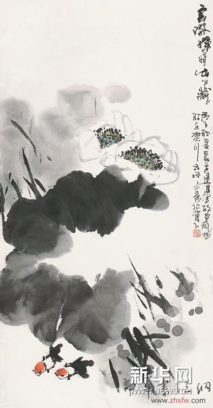 云际婵娟出又藏 96.5×57cm 国画