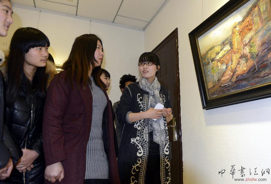 （文化）(2)“青春六人行--杨争、张刚、高山、杜枫钦、黎青松、若山真央国际油画联展”在京开幕