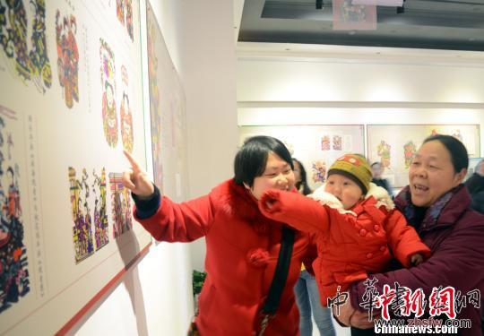 不贴年画不算过年“滩头年画特展”长沙开展