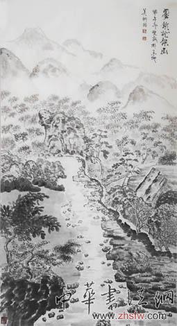 王明俊——特邀最受欢迎的双十大人民书画家献礼全国两会
