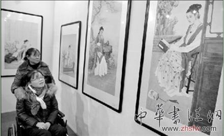 残疾女画家汪玉婷