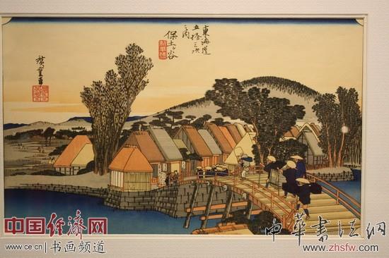 现场展出的作品 中国经济网记者李冬阳摄
