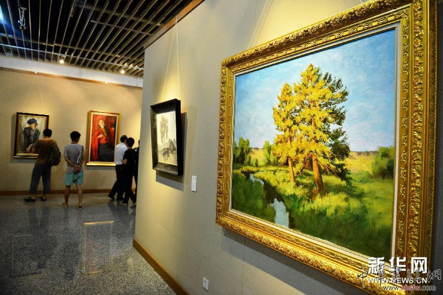 中国美院举办俄罗斯列宾美术学院优秀油画作品展 图