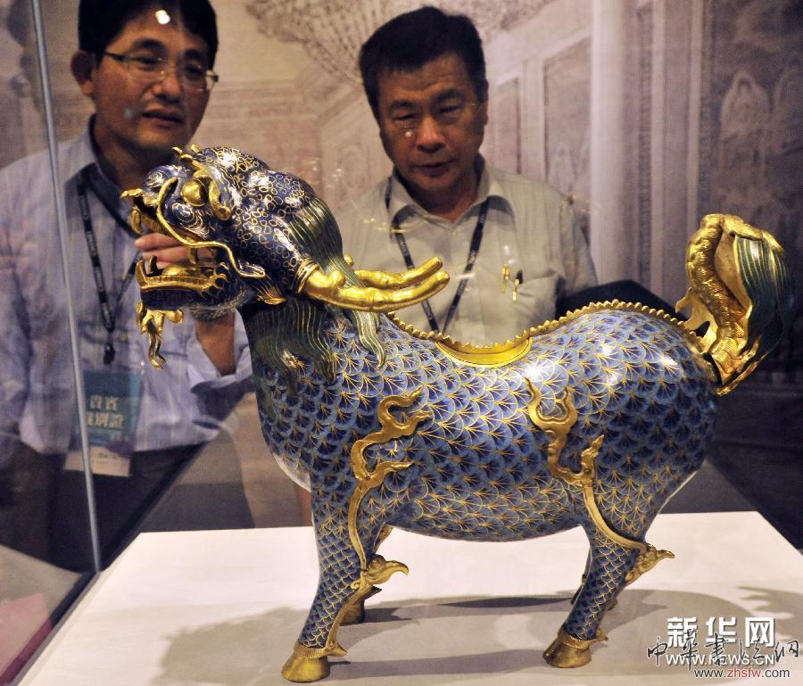 “圆明园特展--大清皇帝最美的梦”举行展前记者会 图