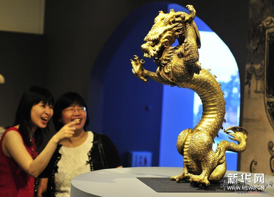 “圆明园特展--大清皇帝最美的梦”举行展前记者会 图