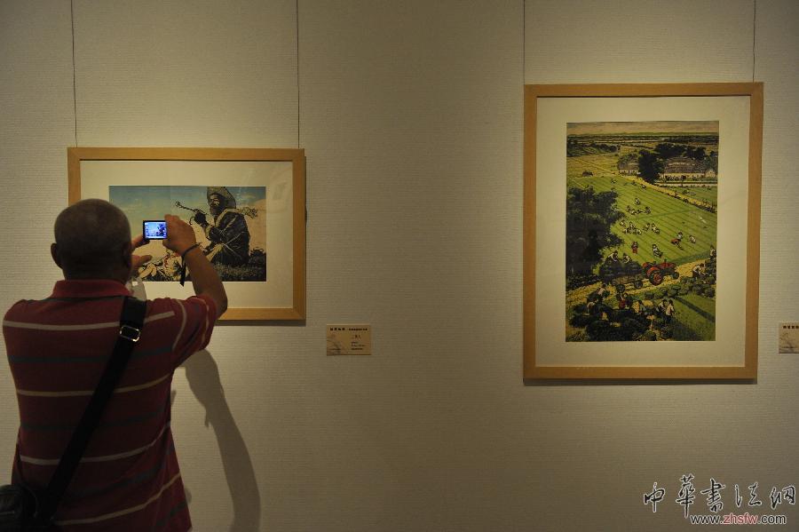（文化）（1）罗映球版画艺术展在京开幕